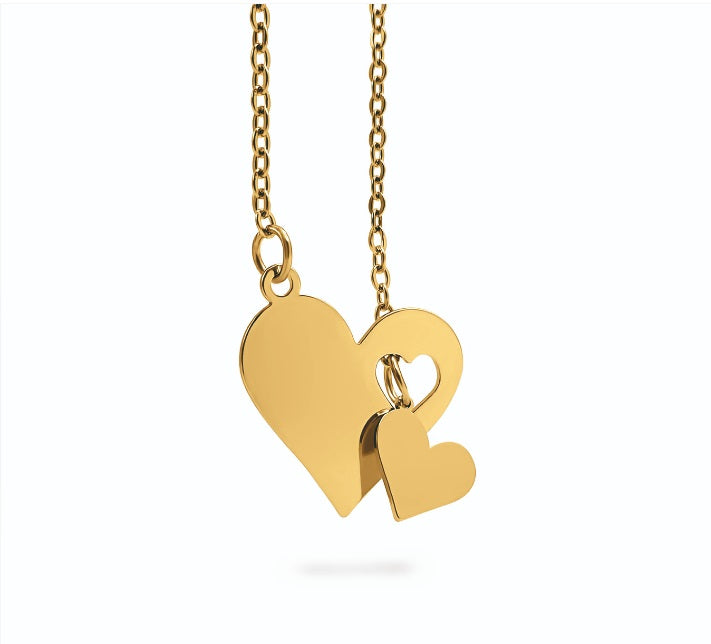 Colgante Corazon Hueco | Elegant in Stainless Steel