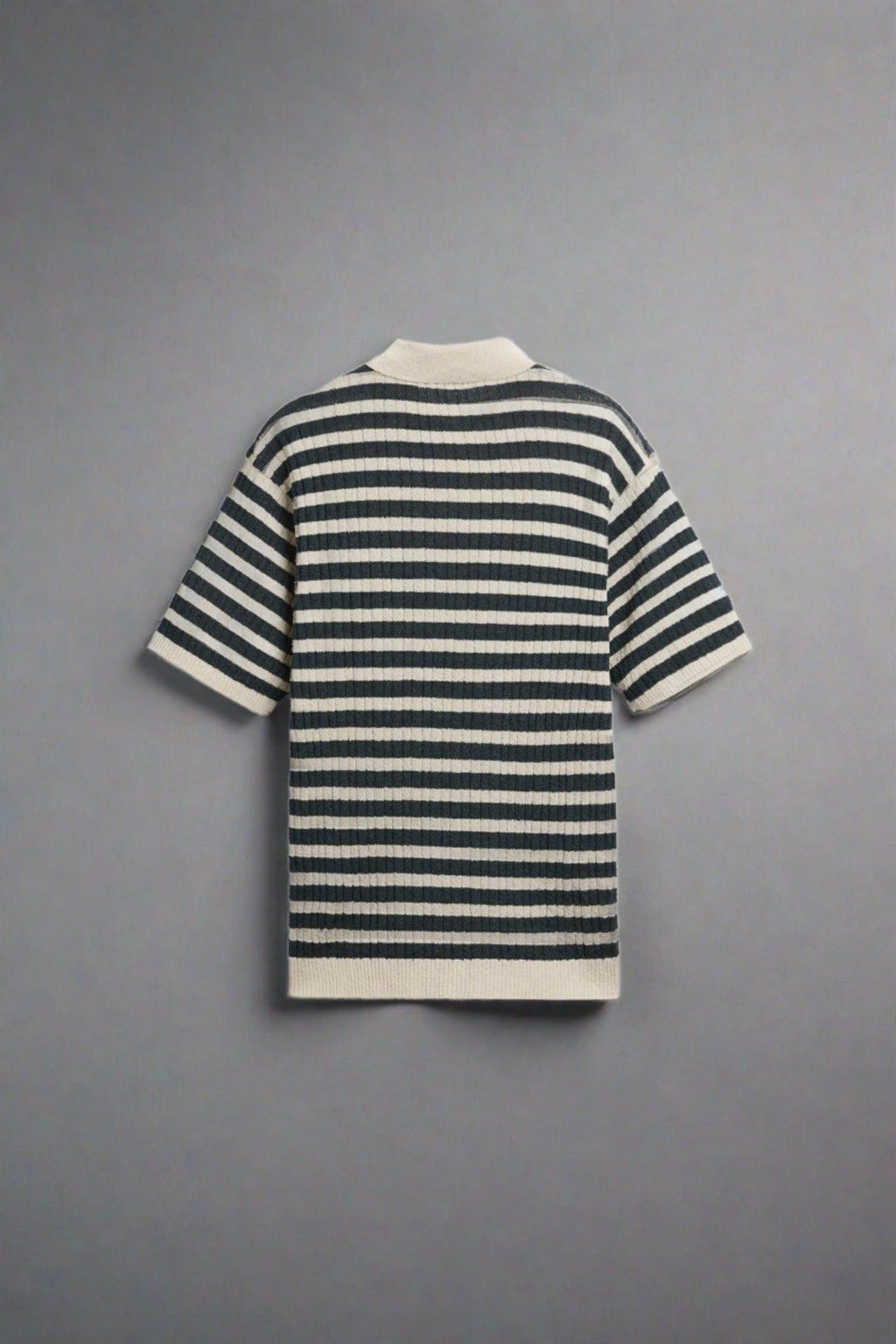 NOBA Knitted Striped Polo