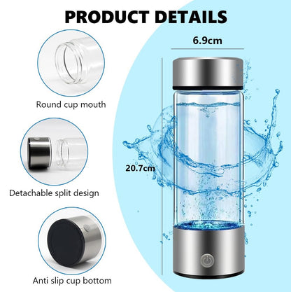 Portátil Hidrógeno Water Bottle | Healthy and Antioxidant Hydration 